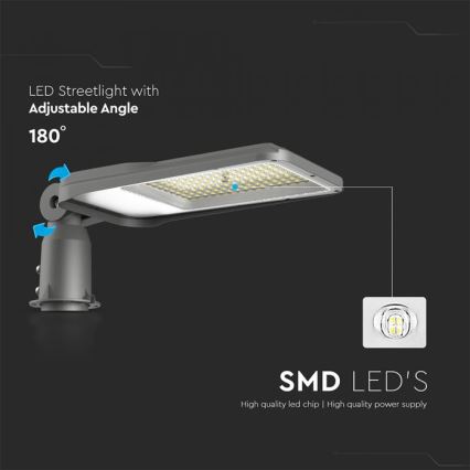 LED Lampa uliczna SAMSUNG CHIP LED/100W/230V 6500K IP65