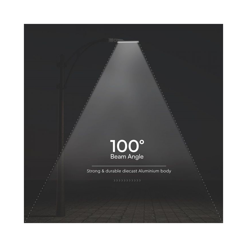 LED Lampa uliczna SAMSUNG CHIP LED/100W/230V 6500K IP65