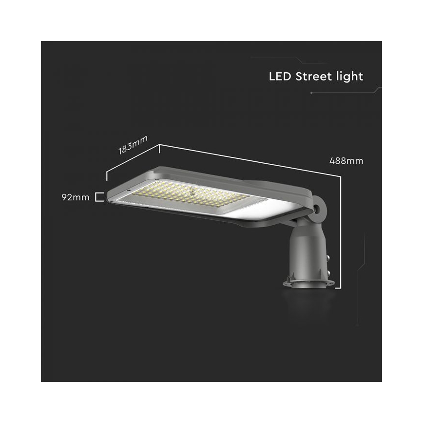 LED Lampa uliczna SAMSUNG CHIP LED/100W/230V 6500K IP65