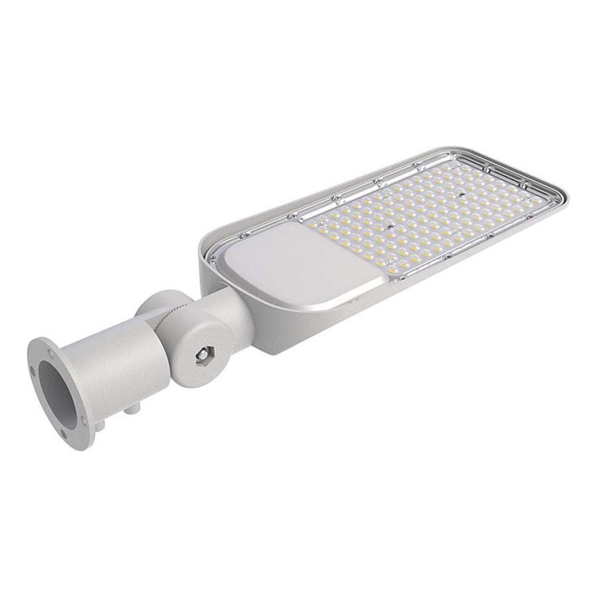 LED Lampa uliczna z czujnikiem zmierzchu SAMSUNG CHIP LED/100W/230V 4000K IP65 szary
