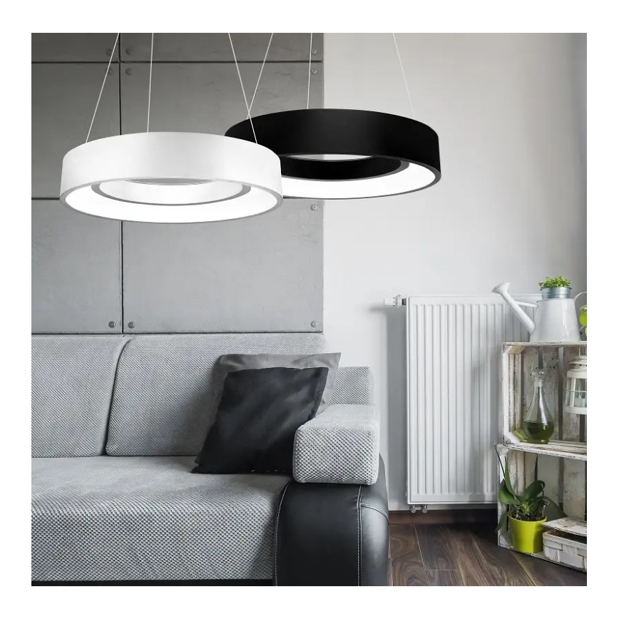 LED lampa wisząca BODO 1xLED/20W/230V czarna