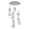 LED Lampa wisząca CREMONA LED/34W/230V 3000K matowy chrom