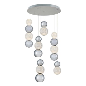 LED Lampa wisząca CREMONA LED/34W/230V 3000K matowy chrom