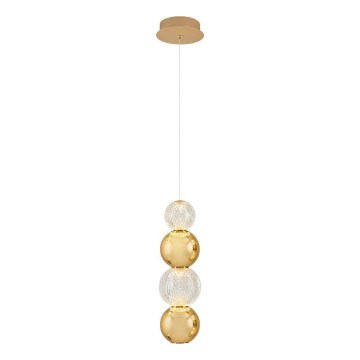 LED Lampa wisząca CREMONA LED/7W/230V 3000K złota