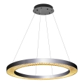 LED Lampa wisząca JESI LED/90W/230V 3000K 100 cm srebrna