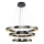 LED Lampa wisząca JESI LED/99W/230V 3000K średnica 100 cm srebrna