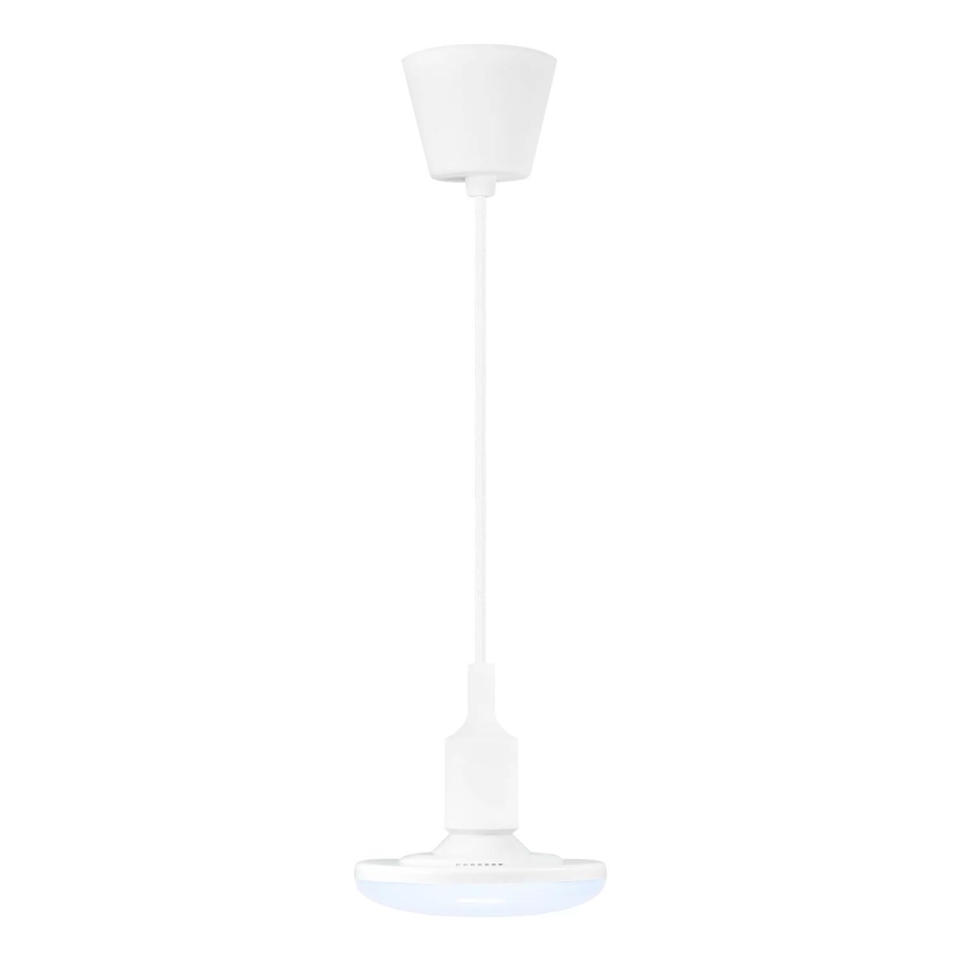 LED Lampa wisząca KIKI 1xE27/10W/230V biala