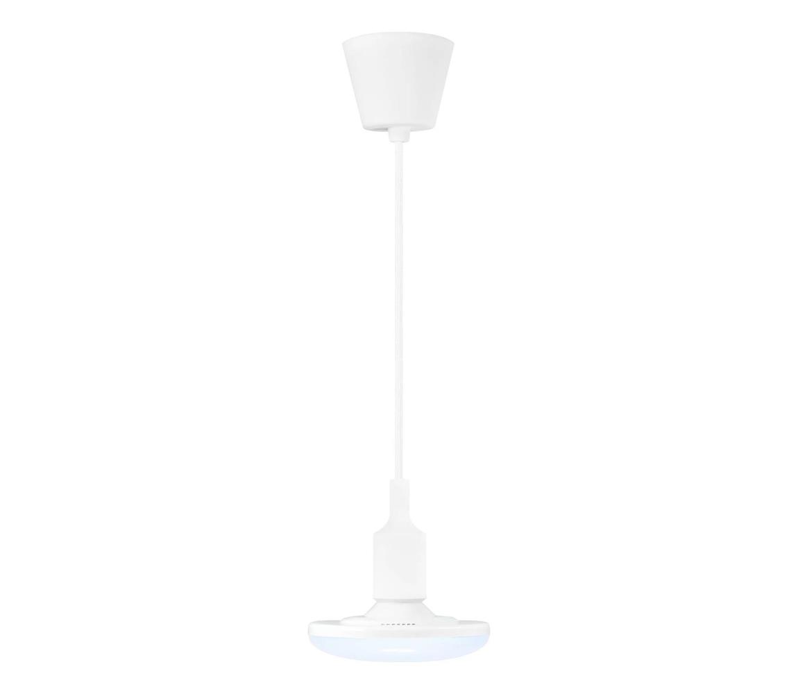 LED Lampa wisząca KIKI 1xE27/10W/230V biala