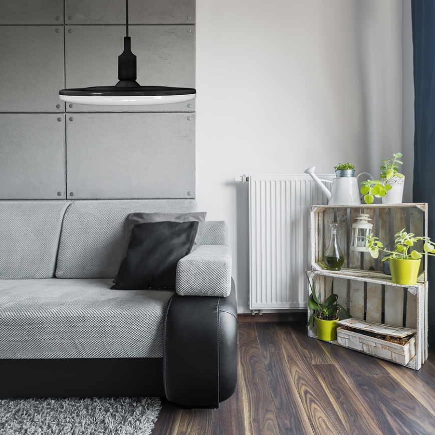 Lampa wisząca KIKI 1xE27/15W/230V czarna