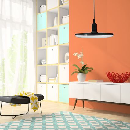 Lampa wisząca KIKI 1xE27/15W/230V czarna