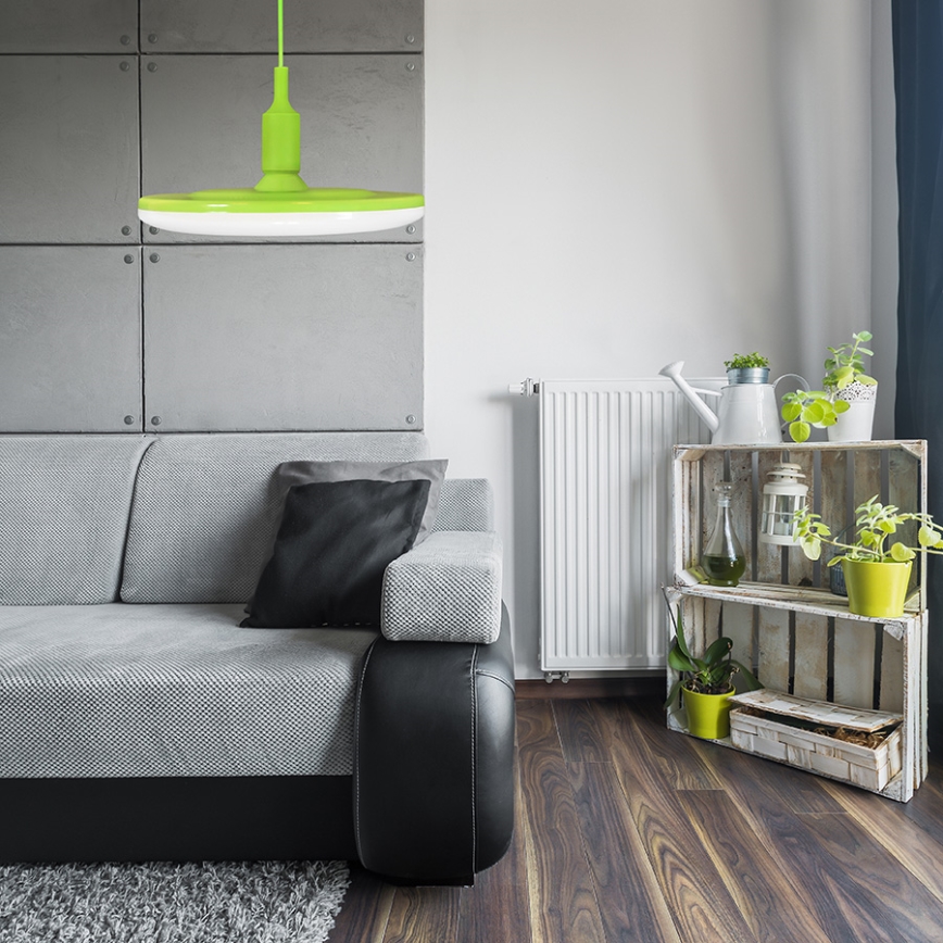 Lampa wisząca KIKI 1xE27/15W/230V zielona