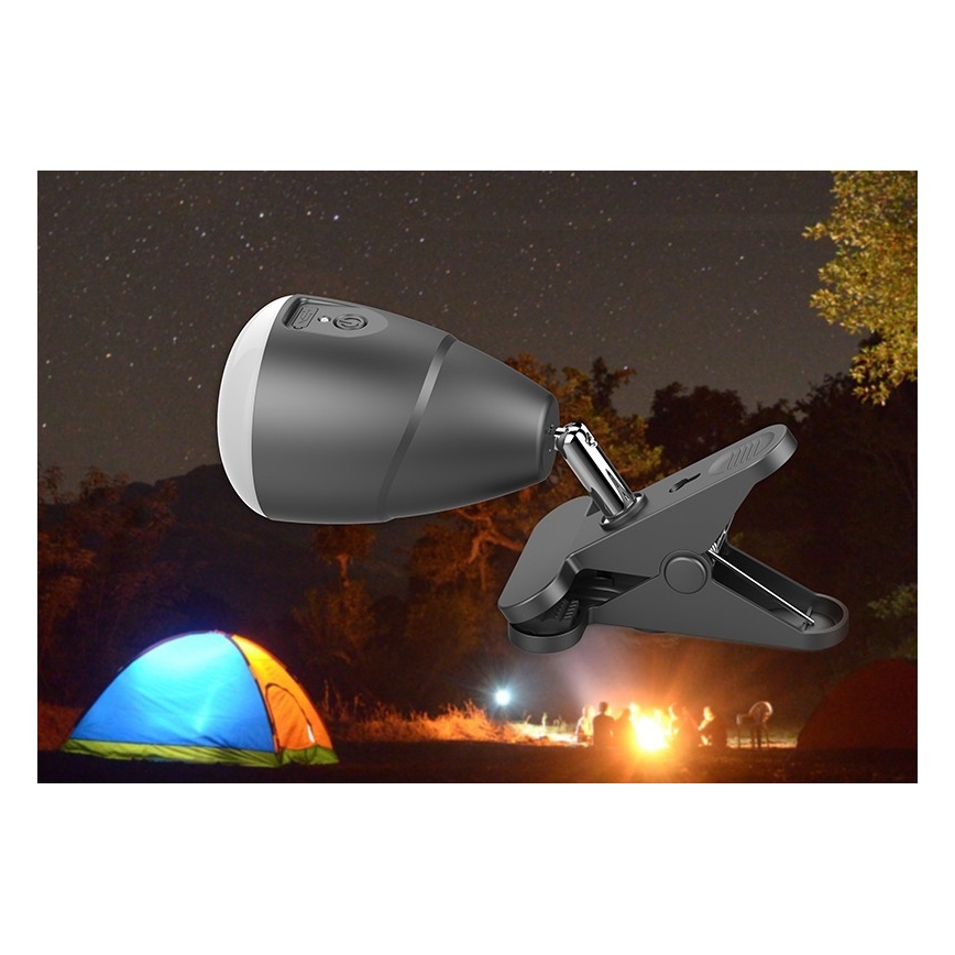 LED Lampa z klipsem CLIP LED/5W/5V 4000K