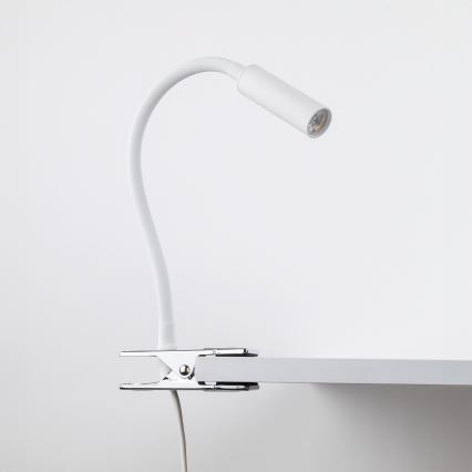 LED Lampa z klipsem LAGOS 1xG9/3W/230V 4000K biała