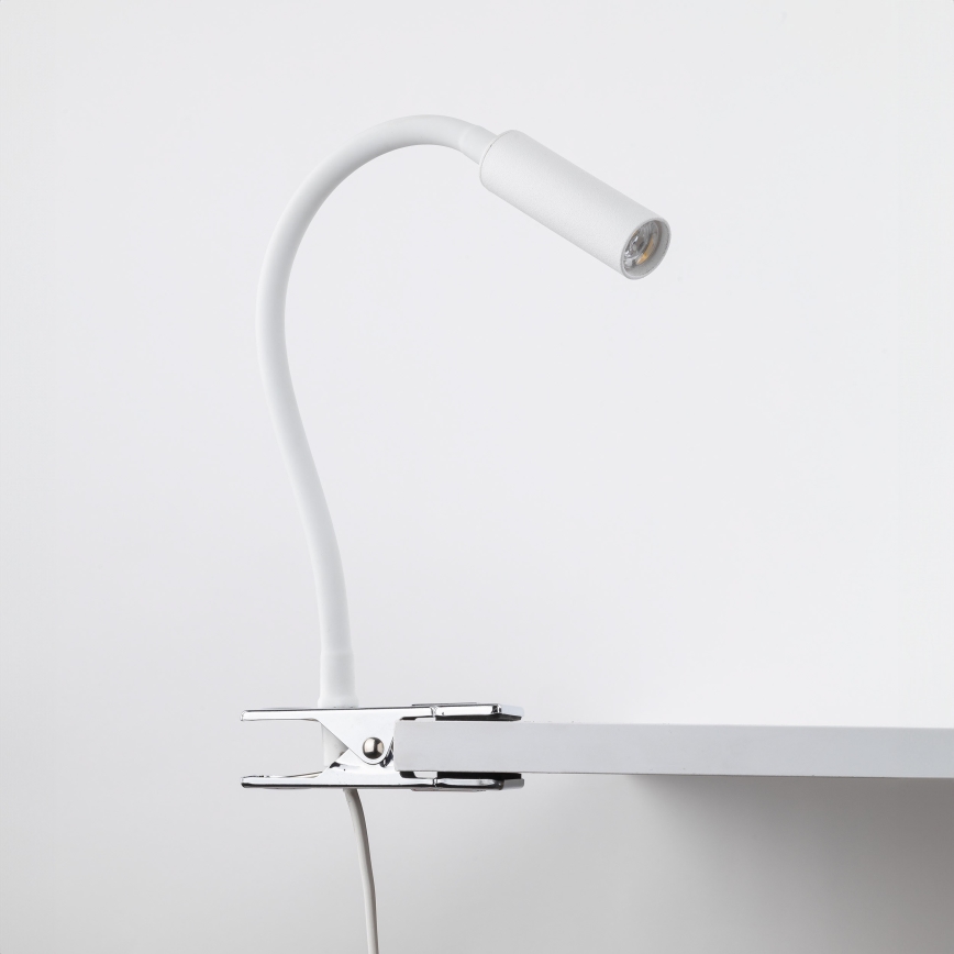 LED Lampa z klipsem LAGOS 1xG9/3W/230V 4000K biała