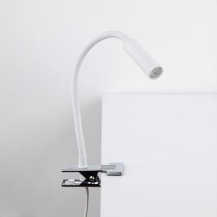LED Lampa z klipsem LAGOS 1xG9/3W/230V 4000K biała