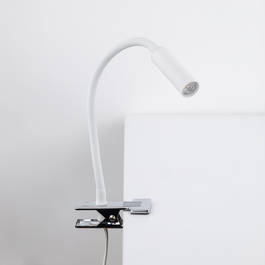 LED Lampa z klipsem LAGOS 1xG9/3W/230V 4000K biała