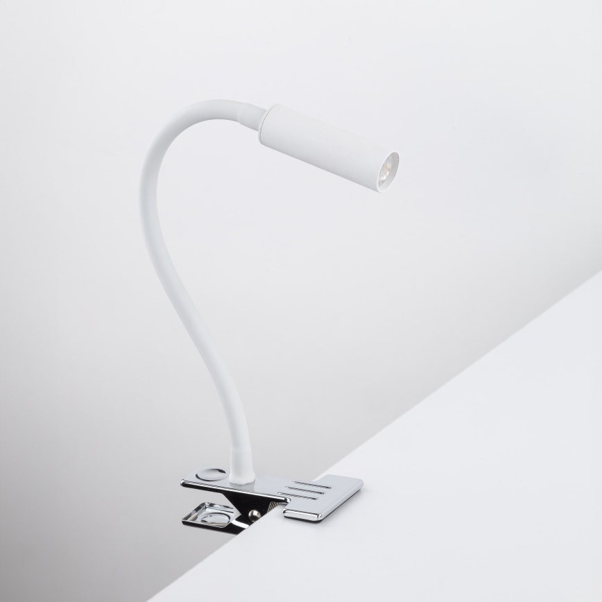 LED Lampa z klipsem LAGOS 1xG9/3W/230V 4000K biała