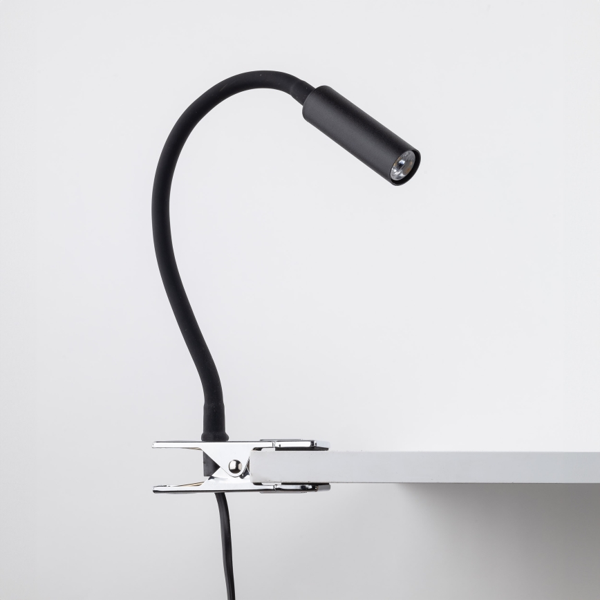 LED Lampa z klipsem LAGOS 1xG9/3W/230V 4000K czarna
