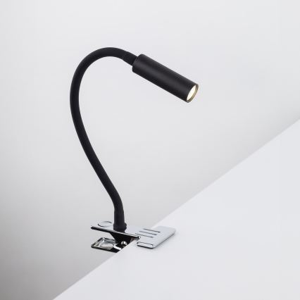 LED Lampa z klipsem LAGOS 1xG9/3W/230V 4000K czarna