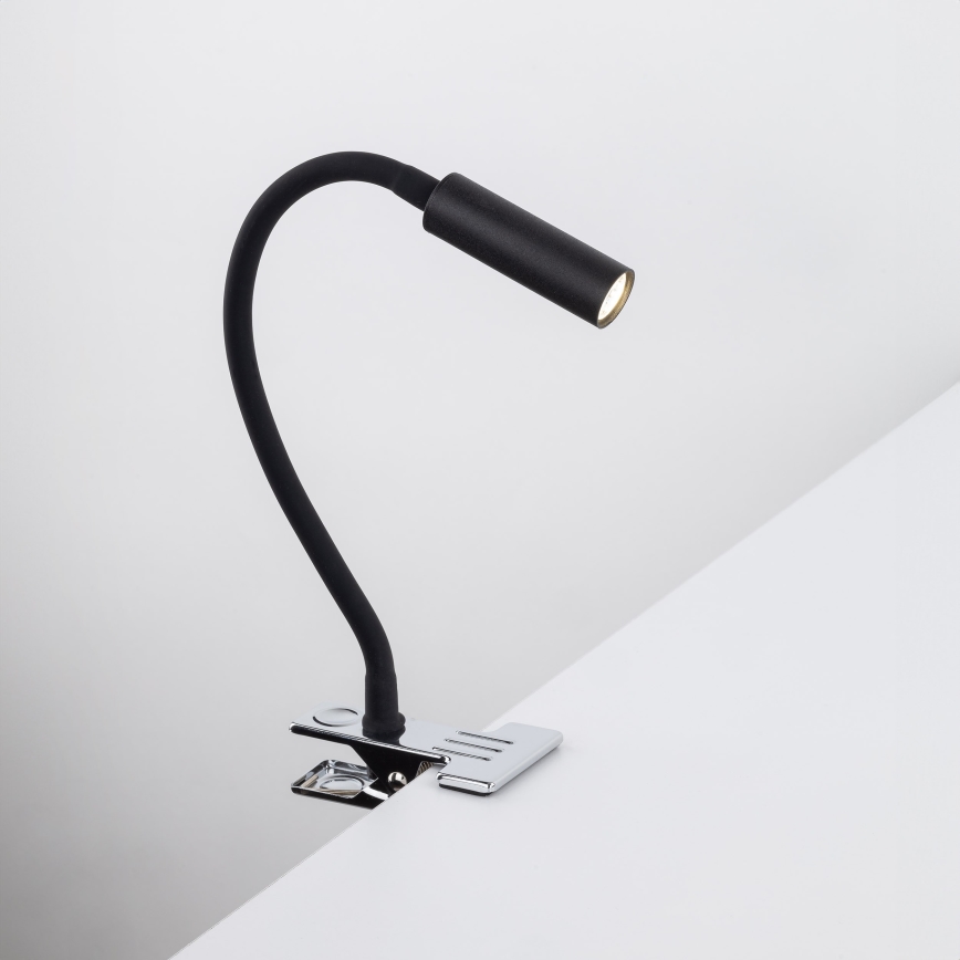 LED Lampa z klipsem LAGOS 1xG9/3W/230V 4000K czarna