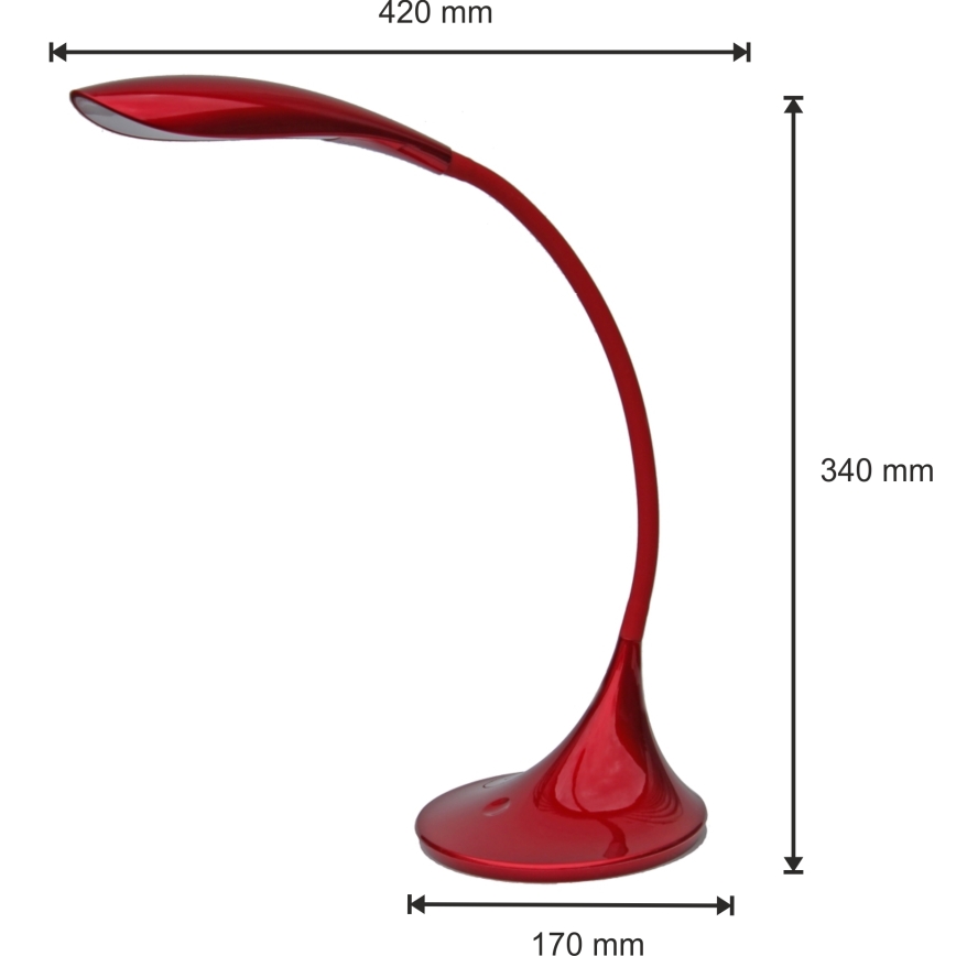 LED Lampa z możliwością ściemniania VELA 1xLED/6,5W/230V