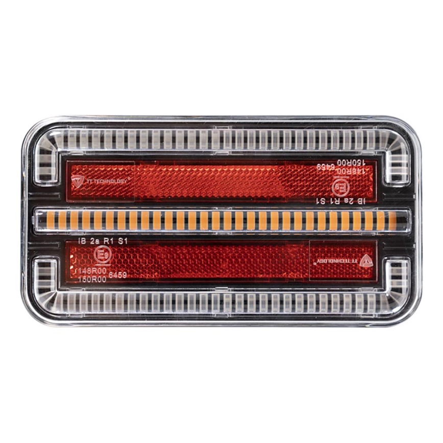 LED Lampa zespolona z kierunkowskazem dynamicznym LED/12-24V IP65