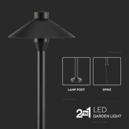 LED Lampa zewnętrzna 2w1 LED/7W/230V IP65 3000K