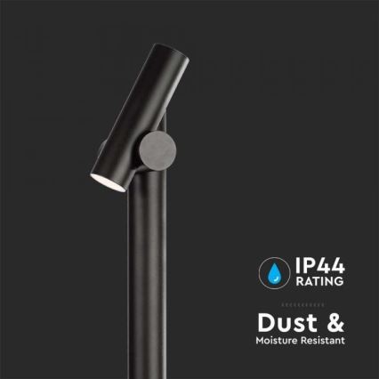 LED Lampa zewnętrzna elastyczna LED/4W/230V 3000K IP44 100 cm czarna