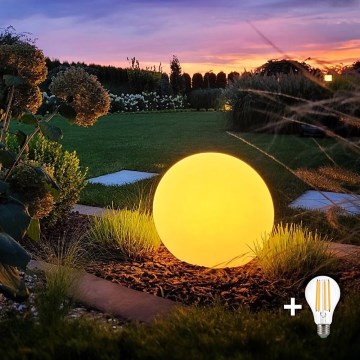 LED Lampa zewnętrzna GLOBO 1xE27/9W/230V śr. 30 cm IP44