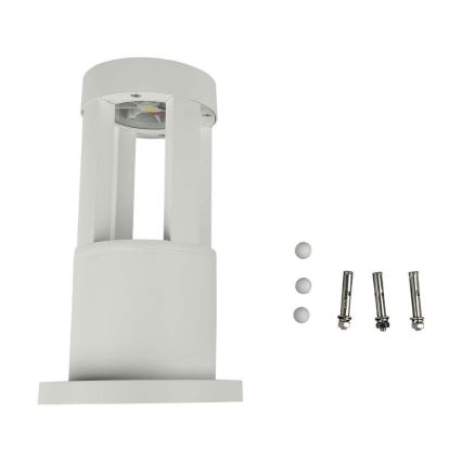 LED Lampa zewnętrzna LED/10W/230V 25cm 4000K IP65 biały