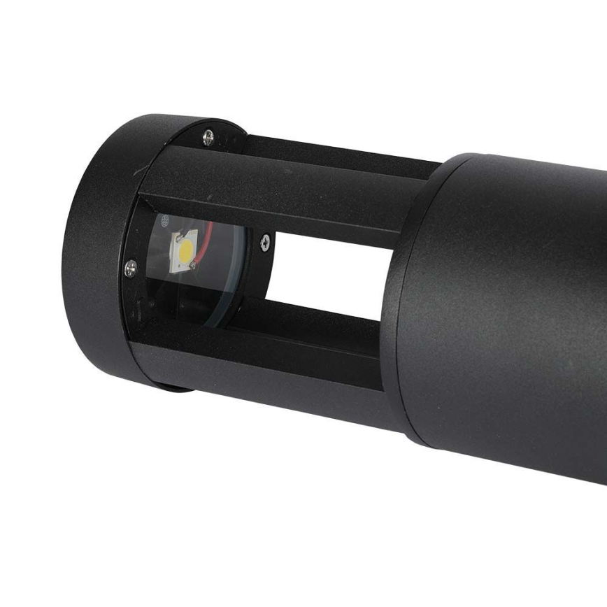 LED Lampa zewnętrzna LED/10W/230V 25cm 6400K IP65 czarny