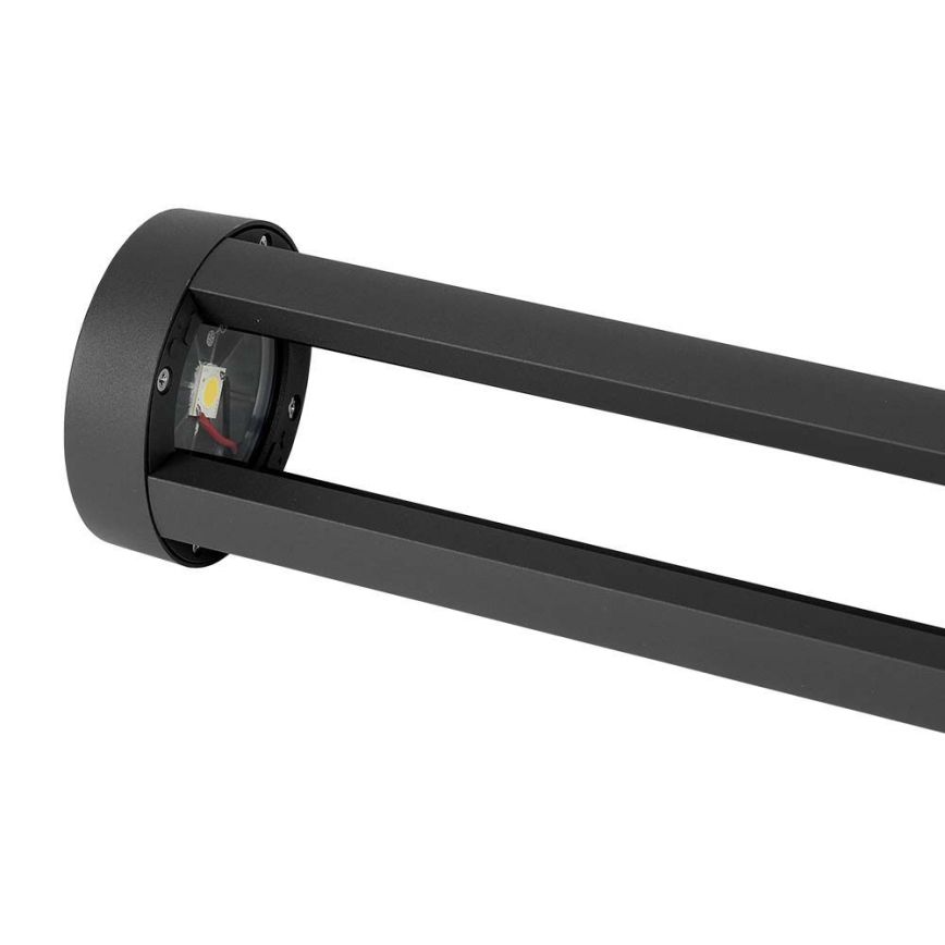 LED Lampa zewnętrzna LED/10W/230V 80cm 6400K IP65 czarny