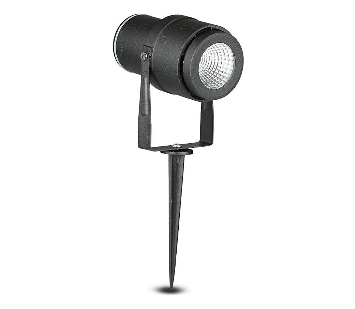 LED Lampa zewnętrzna LED/12W/100-240V IP65 4000K czarne