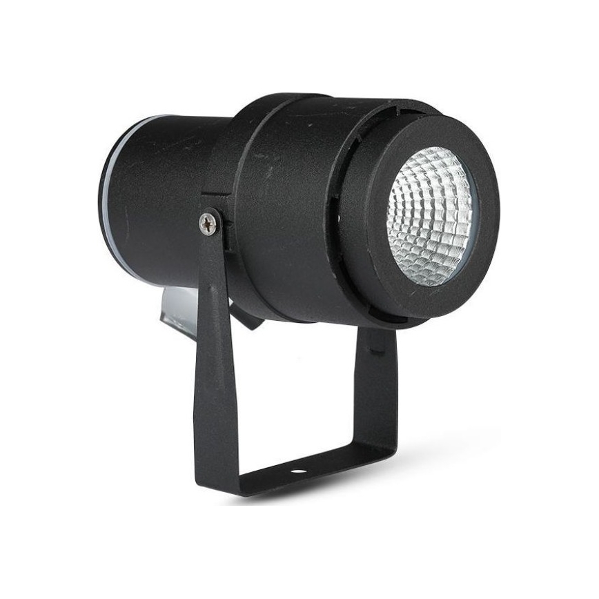 LED Lampa zewnętrzna LED/12W/100-240V IP65 4000K czarne