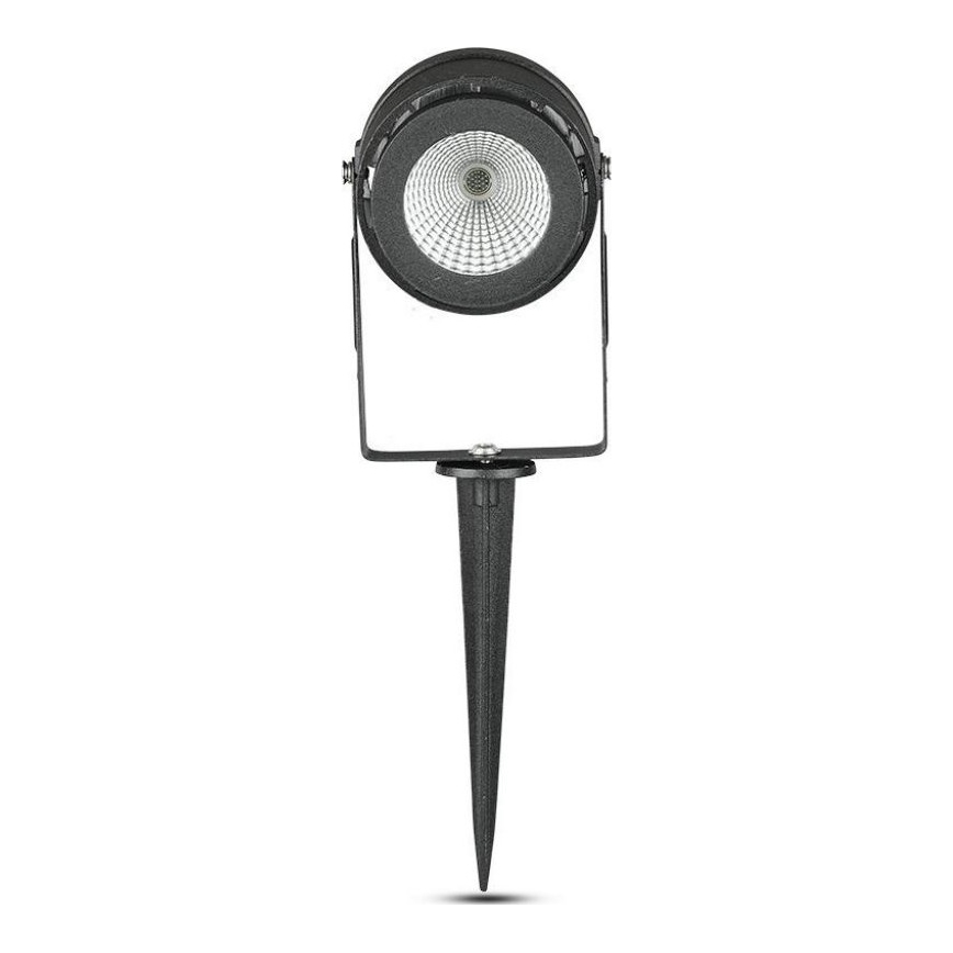 LED Lampa zewnętrzna LED/12W/100-240V IP65 4000K czarne
