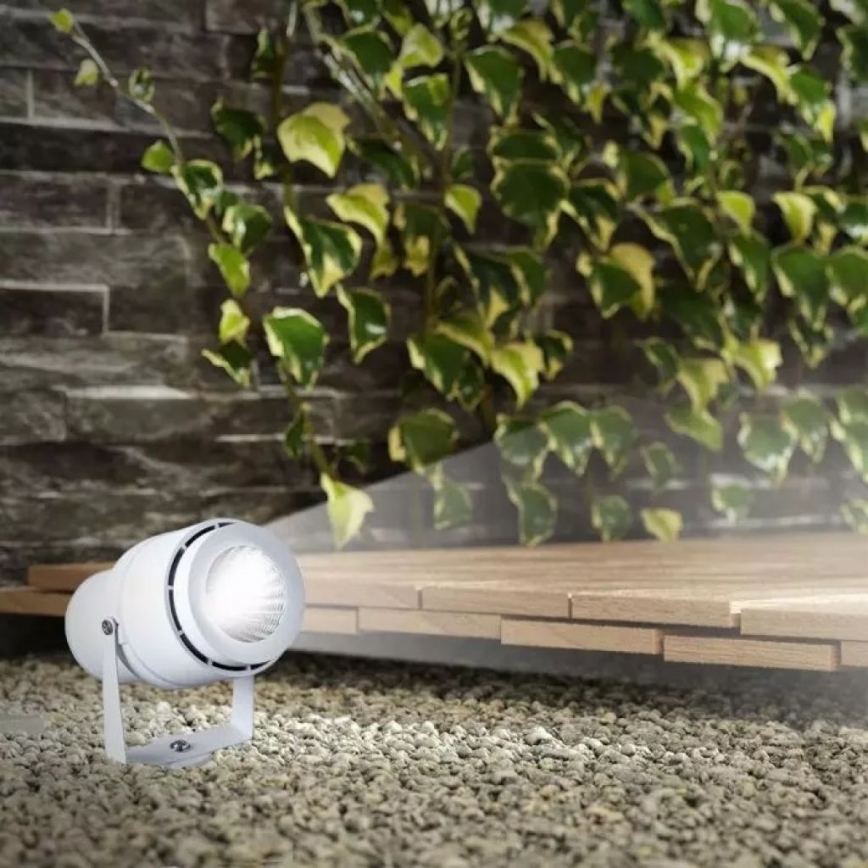 LED Lampa zewnętrzna LED/12W/100-240V IP65 biały - zielony światło