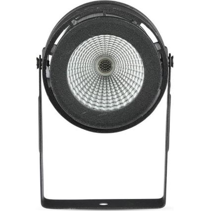 LED Lampa zewnętrzna LED/12W/100-240V IP65 czarna - zielone światło
