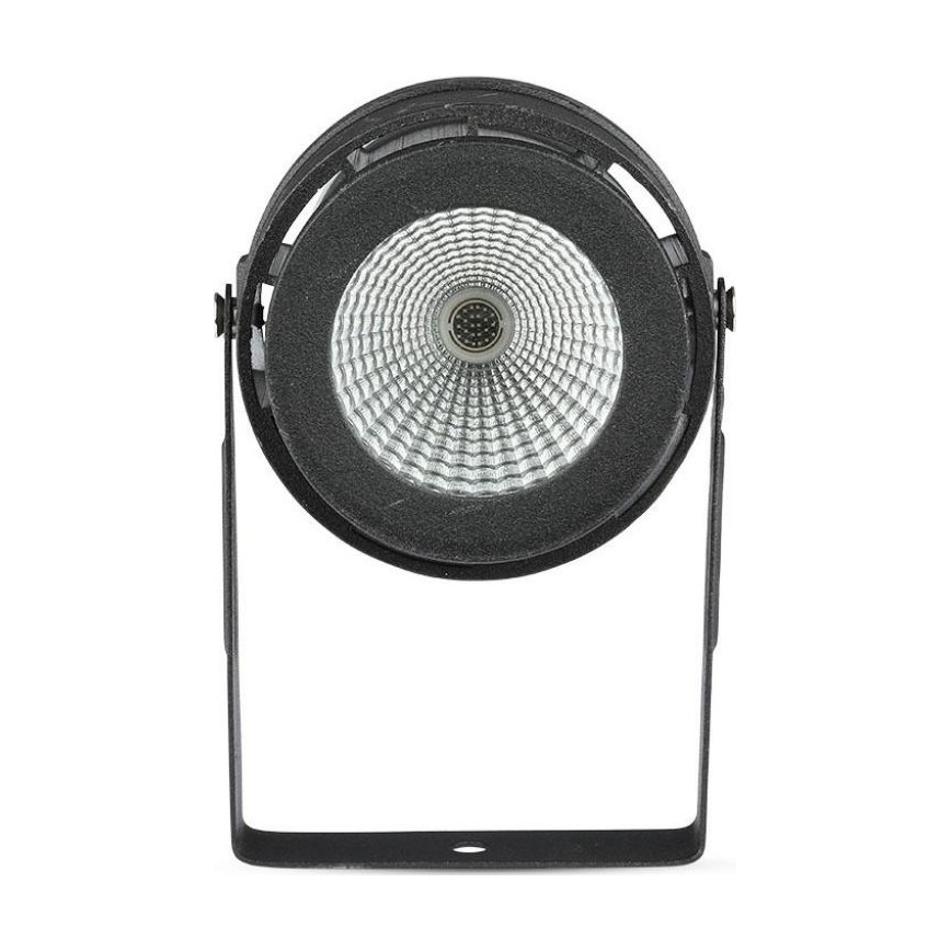 LED Lampa zewnętrzna LED/12W/100-240V IP65 czarna - zielone światło