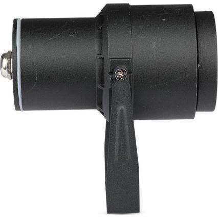 LED Lampa zewnętrzna LED/12W/100-240V IP65 czarna - zielone światło