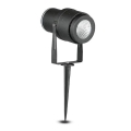 LED Lampa zewnętrzna LED/12W/230V 3000K czarny IP65