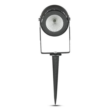 LED Lampa zewnętrzna LED/12W/230V 3000K czarny IP65