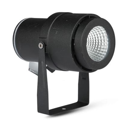 LED Lampa zewnętrzna LED/12W/230V 3000K czarny IP65
