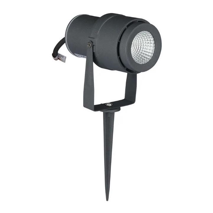 LED Lampa zewnętrzna LED/12W/230V 4000K antracyt IP65