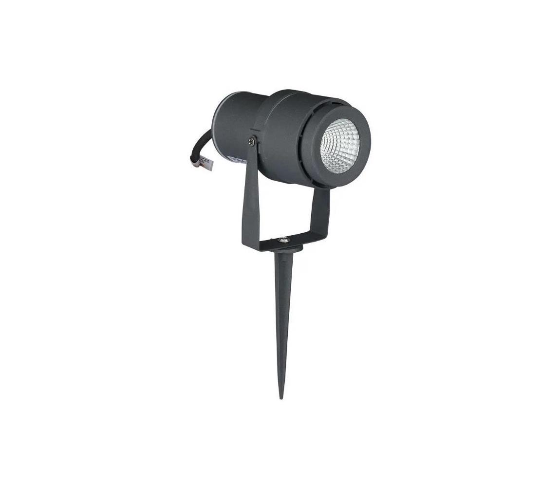 LED Lampa zewnętrzna LED/12W/230V 4000K antracyt IP65