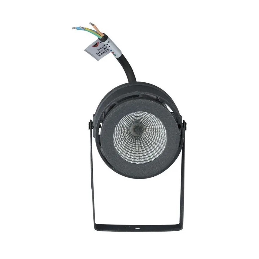 LED Lampa zewnętrzna LED/12W/230V 4000K antracyt IP65