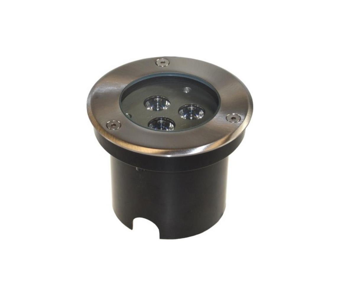 LED Lampa zewnętrzna najazdowa SIBAR 3xLED/1W/230V IP67 4000K