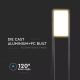 LED Lampa zewnętrzna SAMSUNG CHIP LED/10W/230V 3000K IP65 czarna