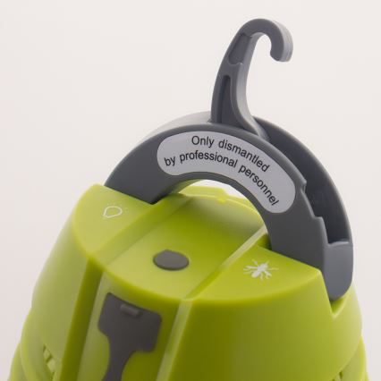 LED Lampa zewnętrzna z pułapką na owady LED/5W/USB 1800mAh IP44