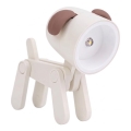 LED lampka biurkowa LED/0,06W/3xLR41 pes biała