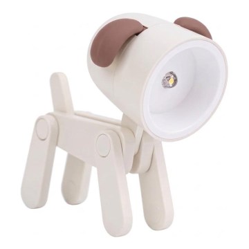 LED lampka biurkowa LED/0,06W/3xLR41 pes biała